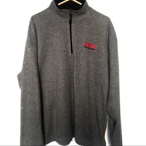 ESPN Magazine Fleece Jacket Quarter Zip Pullover